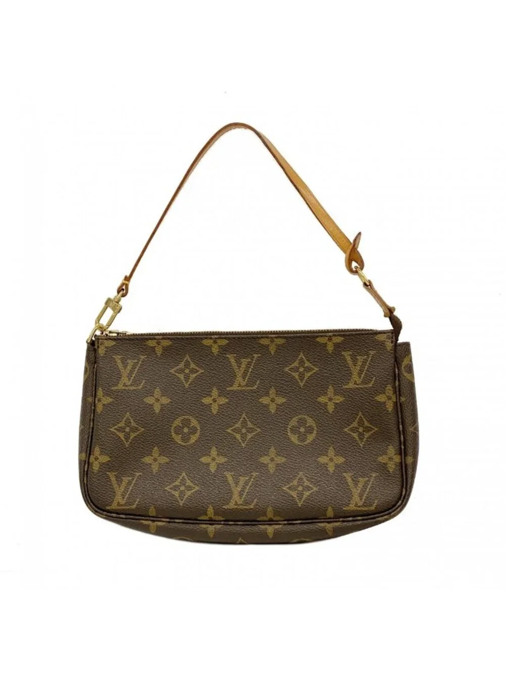 Louis Vuitton Pouch Monogram Pochette Soirle Brown